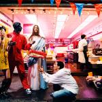 'Loaves and Fishes (from Jesus is my homeboy)' is a picture from 2003 by photographer David LaChapelle (born 1963). 