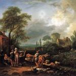The parable of the workers in the vineyard by Austrian painter Johann Christian Brand (1722-1795).