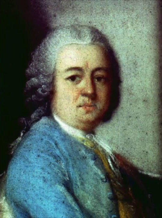 Johann Ludwig Bach (1677-1731), third cousin of Johann Sebastian. During his tenure as Thomaskantor in Leipzig, JS Bach performed several of Johann Ludwig's cantatas.